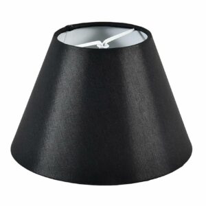 Abażur A15/8 H10 stożek czarny folia