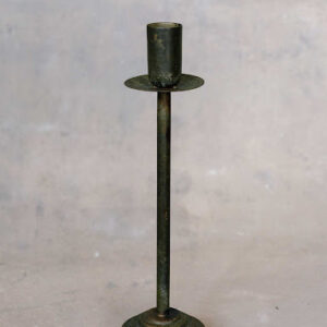 Rustic green świecznik 1