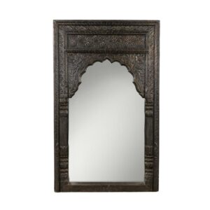 Wood old Lustro czarne