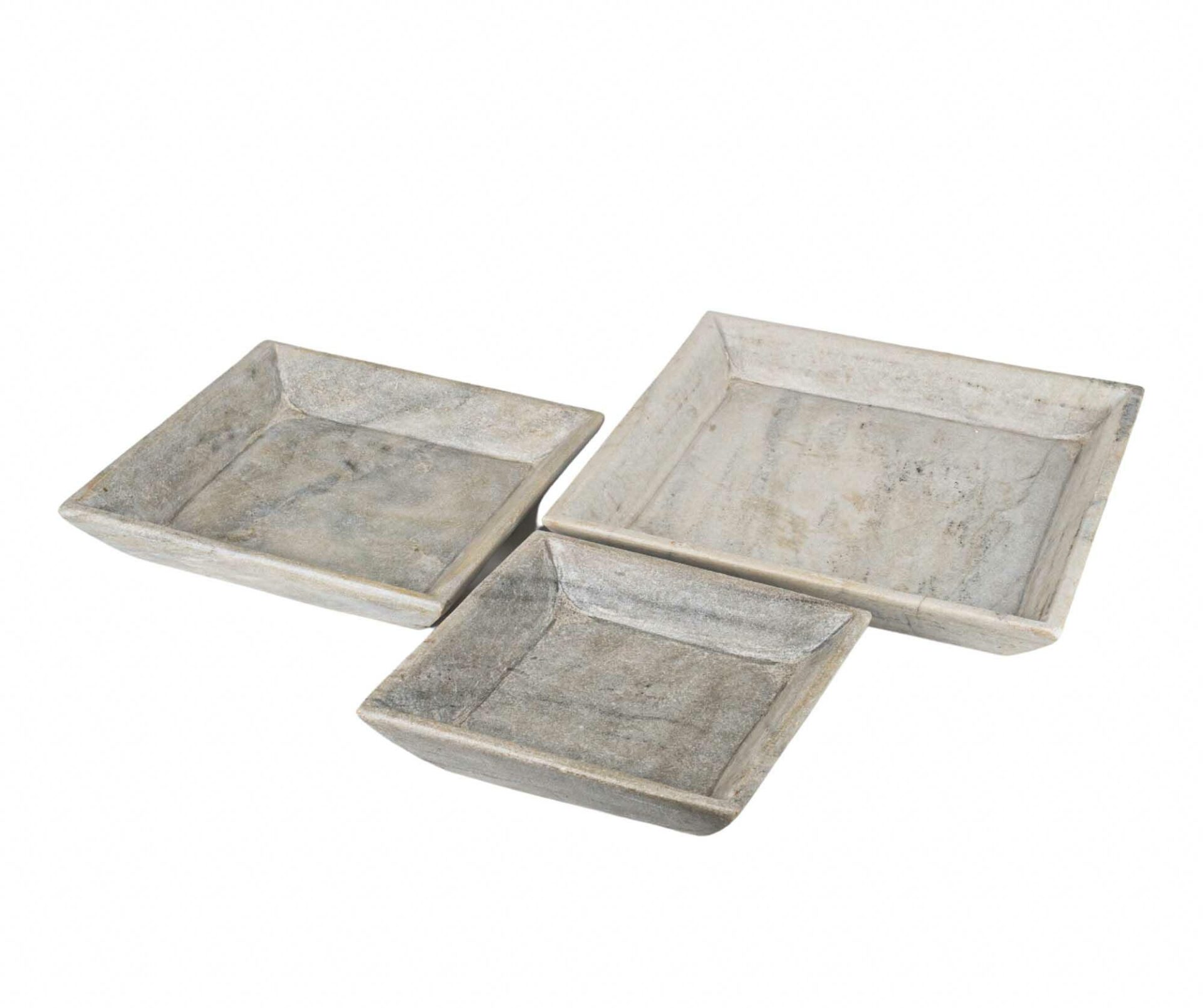 Vintage Taca marmurowa kpl. 3 szt.