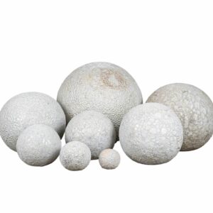 Garden old Kula dekoracyjna white H