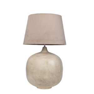 Modern creme Lampa pękata 1