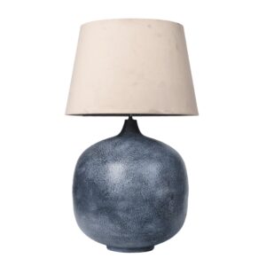 Modern blue Lampa pękata 2