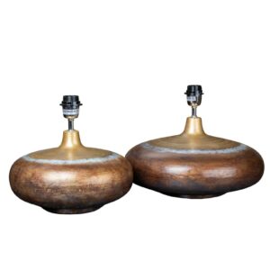 Barok old Lampa płaska 1