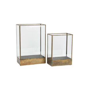 Barok old Lampion szklany 2A