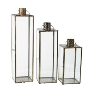 Barok old Lampion szklany 1A