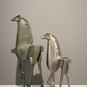 Modern Rzeźba koń 1