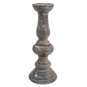 Antique blue Świecznik